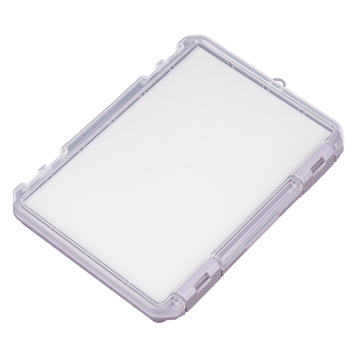 収納ケース　クッション付コレクションケース浅型230A　ラベンダー画像