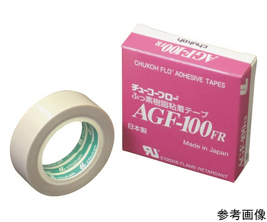 フッ素樹脂（テフロンPTFE製）ガラスクロス粘着テープ AGFー100FR 0.30t×19w×5m画像