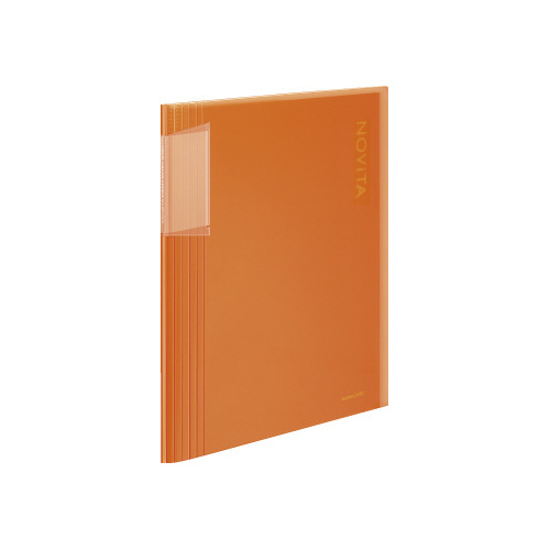 ノビータ　クリアカラー　Ａ４縦　４０Ｐ　橙画像