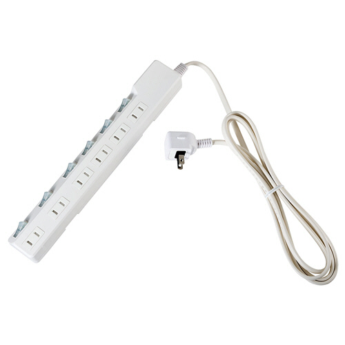 耐雷ｽｲｯﾁ付ﾀｯﾌﾟ 6個口 2m 1個画像