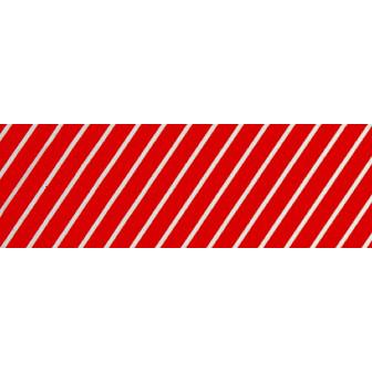 ビニール幕 ストライプ（赤）画像