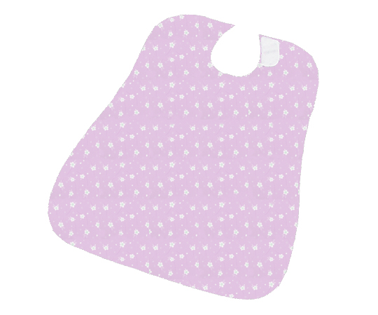 さわやか食事用エプロン さくら ピンク画像