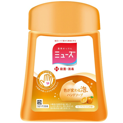 ﾐｭｰｽﾞ ﾉｰﾀｯﾁ泡ﾊﾝﾄﾞｿｰﾌﾟ ﾌﾙｰﾃｨﾌﾚｯｼｭの香り 詰替用 250mL 1本画像