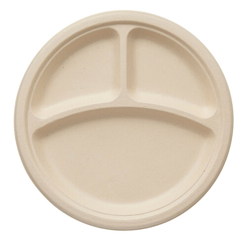 HEIKO 紙皿 バンブーペーパーウエア プレート BPY-25 20枚画像