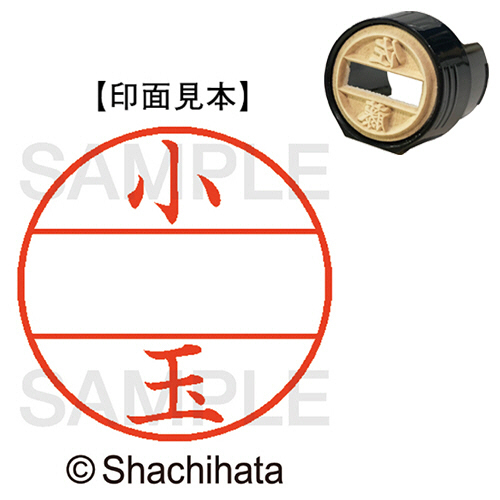ﾃﾞｰﾀｰﾈｰﾑEX15号 ﾏｽﾀｰ部(印面) 既製 小玉 1個画像
