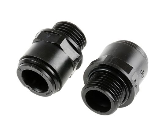 Straight adptor 15mm ODx1/2in BSP 1袋（3個入）