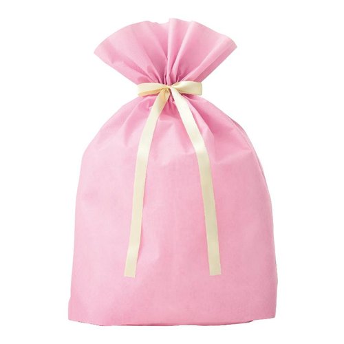 ラッピング用品 50-3962 巾着袋 超BIG 750×1000 ピンク 1P ササガワ画像