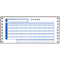 支給明細書 Y10×T4.5 2枚複写 連続用紙 1箱(1000枚)画像