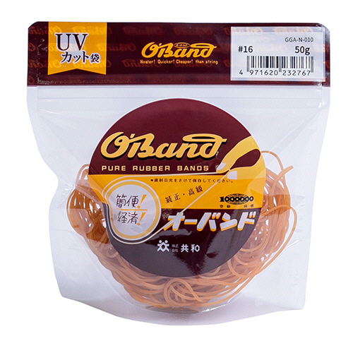 ｵｰﾊﾞﾝﾄﾞ #16 内径38mm 50g入 透明袋 1袋画像