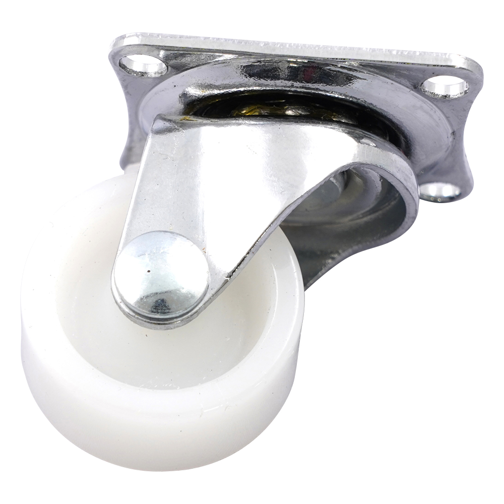 小型キャスター（自在型)　Φ25mm　ナイロン