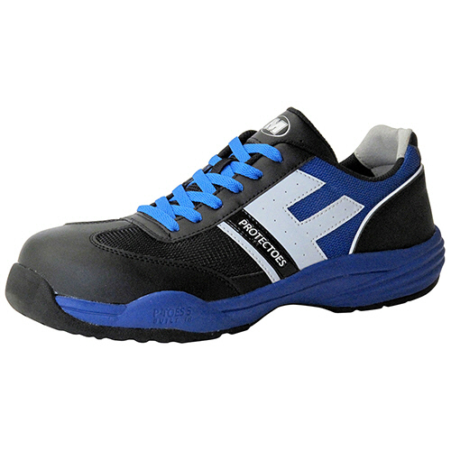 JSAA A種 小指保護先芯ｽﾆｰｶｰ ﾌﾟﾛﾃｸﾄｳｽﾞ5 PF-110 ﾌﾞﾙｰ 26.0cm 1足画像