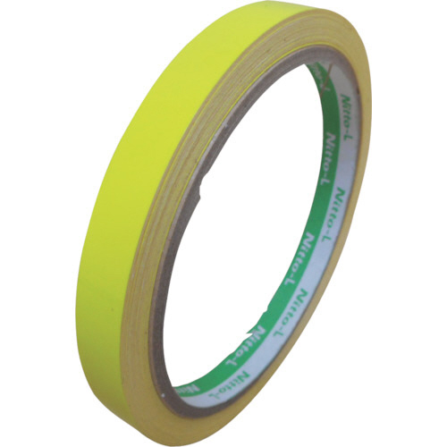 蛍光ﾃｰﾌﾟ 10mm×5m ﾚﾓﾝ 1巻画像