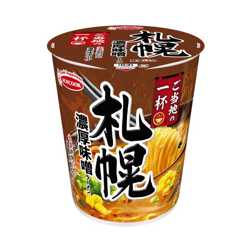 ご当地の一杯　札幌　濃厚味噌ラーメン　１２食画像