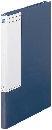 図面ファイルＧＳ　Ａ２　２つ折　青　１０冊画像