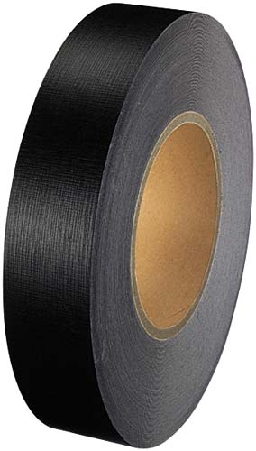 製本テープ業務用ペーパークロス３５ｍｍ×５０ｍ黒画像