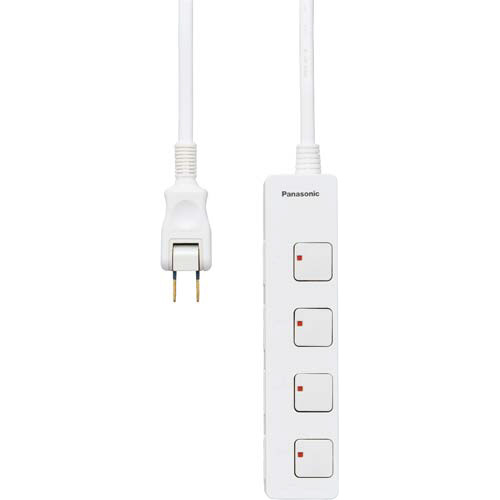 ザ・タップＺ　ランプレススイッチ　４個口　１ｍ画像