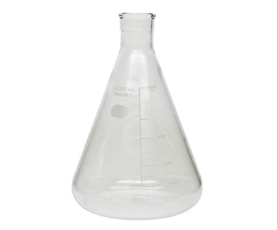 三角フラスコ　5000mL　2個入画像