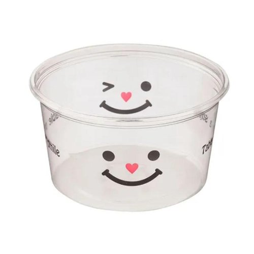 透明カップ クリーンカップ 129パイ650 B にこにこ リスパック [バラ販売]画像