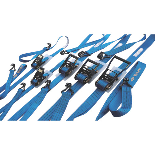 両端ﾌｯｸ金具付き 25mm幅 固定側1m×調節側4m 1本画像