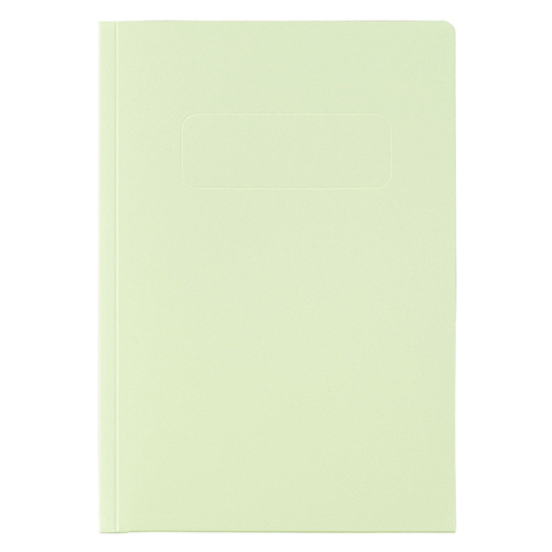 ｶﾗｰﾎﾟｹｯﾄﾎﾙﾀﾞｰ(紙製) 2つ折りﾀｲﾌﾟA5(見開きA4判) ﾗｲﾄｸﾞﾘｰﾝ 1冊画像