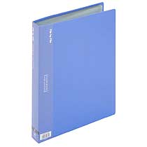 ｸﾘﾔｰﾌﾞｯｸ A4ﾀﾃ 60ﾎﾟｹｯﾄ 背幅35mm ﾌﾞﾙｰ 1冊画像