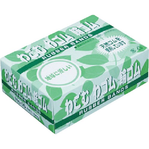 わごむわｺﾞﾑ輪ｺﾞﾑ #18 ｱﾒ色 100g箱入 1箱(585本)画像