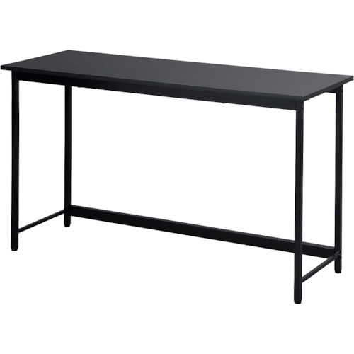 ＩＲＩＳ　２８８２７４　ベーシックデスク　１２００×４００　ブラック／ブラック画像