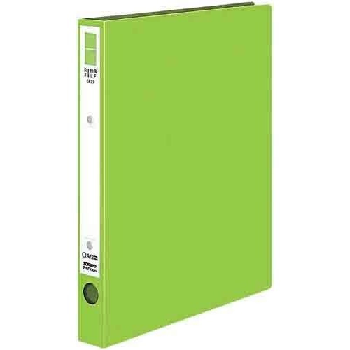 リングファイル＜ＥＲ＞黄緑Ａ４縦背幅３９ｍｍ　５冊画像