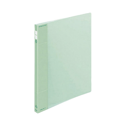 ポップリングＦスリム　緑Ａ４縦背幅２１ｍｍ１０冊画像