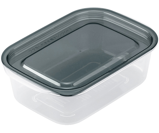 楽ちんパック角型600ml クリアーブラック画像