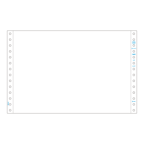 ｽﾄｯｸﾌｫｰﾑ B5ﾖｺ 白紙 2P 1箱(250ｾｯﾄ)画像