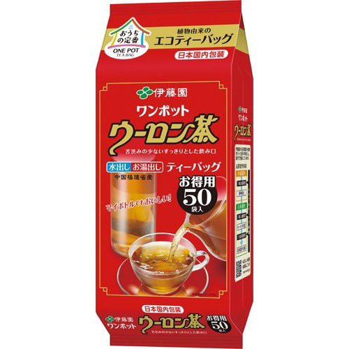ワンポットエコティーバッグウーロン茶　５０袋×２