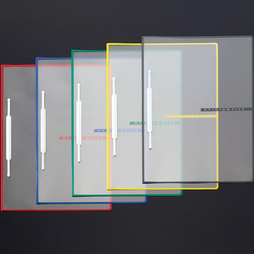 ｵﾋﾟﾆｵﾝﾌｧｲﾙ 高透明ﾀｲﾌﾟ A4ﾀﾃ 2穴 90枚収容 ｸﾞﾘｰﾝ 1冊画像