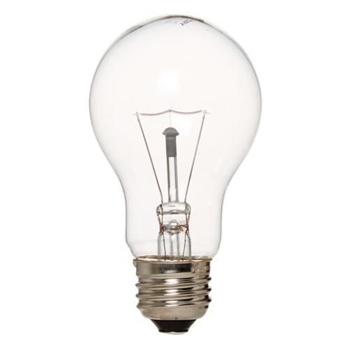 白熱電球　長寿命クリア　Ｅ２６　１００Ｗ形画像