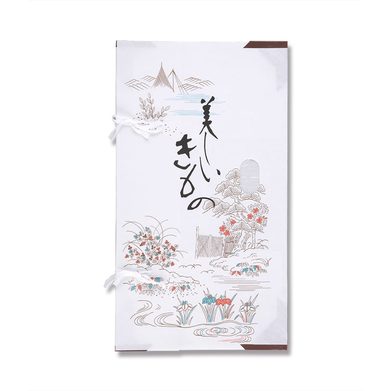 多当紙　四つ手　きもの文庫　Ｍ　小紋画像