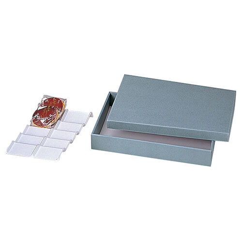 ピケシルバーグレー大トレー付画像