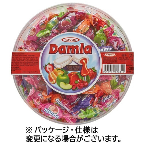 タヤス ダムラ フルーツソフトキャンディアソート 300g 1ケース画像