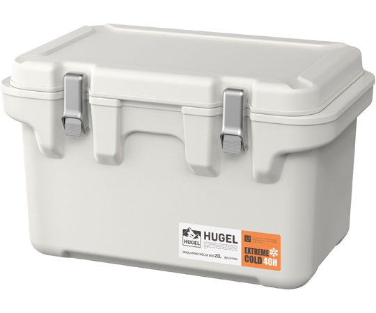HUGEL 真空断熱クーラーボックス 20L ホワイトアッシュ
