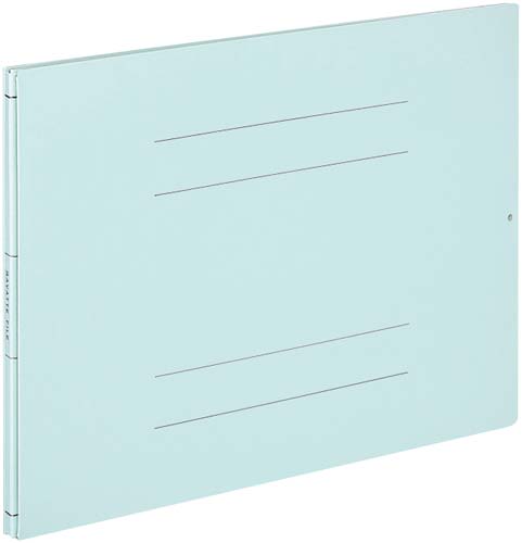 ガバットファイル（活用タイプ・紙製）Ｂ４横青　５冊画像