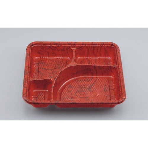 シーピー化成 弁当容器 Z-56(B) 欅 本体画像