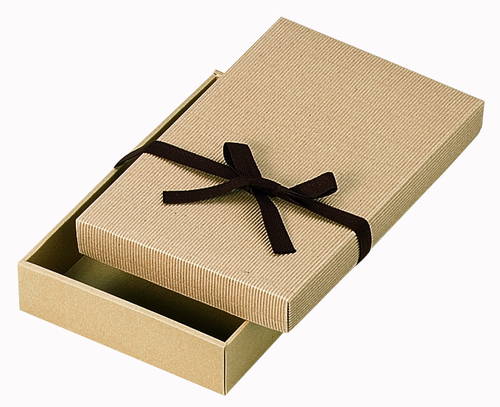 片段ギフトボックス リボン付き（340×220×高60mm）画像