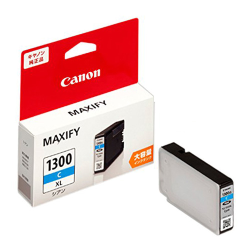 ｲﾝｸﾀﾝｸ PGI-1300XLC ｼｱﾝ(大容量) 9190B001 1個画像