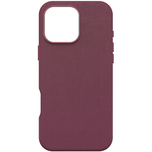 iPhone16ProMax用ケースSymmetry　MagSafe(CactusLeather)Fベリー　ピンク　1個
