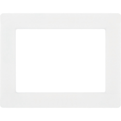 路面用区画標識(A4用紙対応ﾀｲﾌﾟ) 白 YKH-A4W 312×398mm 裏ﾃｰﾌﾟ付 1枚画像