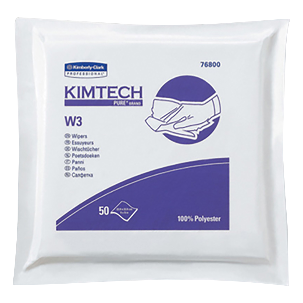 キムテクピュアW3ドライワイパー9インチ 1箱（50枚×20袋入）
