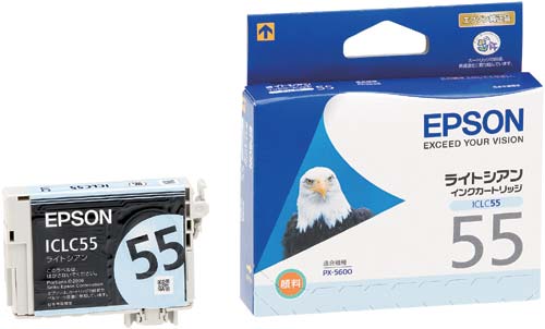 純正インク　ＩＣＬＣ５５　ライトシアン画像
