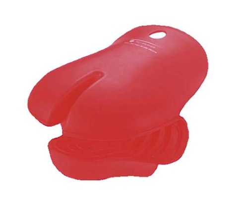 シリコンハーフミトン レッド 0002-599R(1個)画像