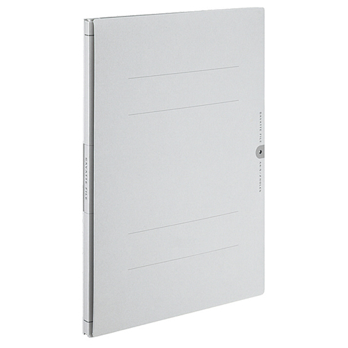 ｶﾞﾊﾞｯﾄﾌｧｲﾙ(活用ﾀｲﾌﾟ･紙製) A4ﾀﾃ 1000枚収容 背幅14-114mm ｸﾞﾚｰ 1冊画像