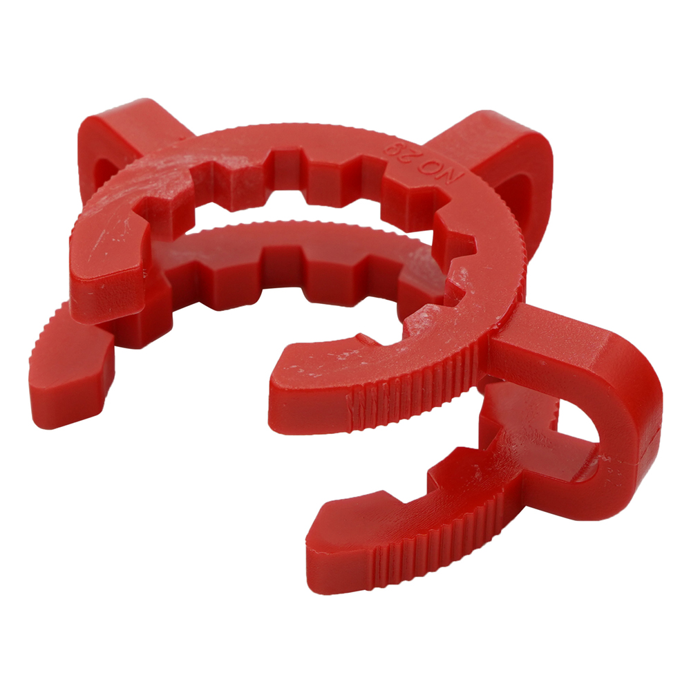 コニカルヘッドクリップ　赤　適合スリ部上径：29mm画像