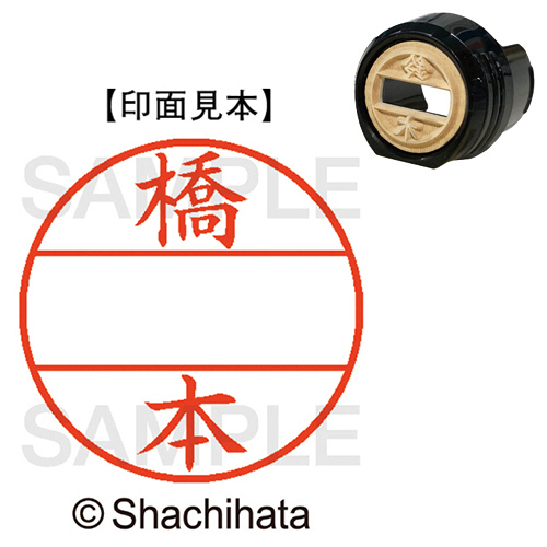 ﾃﾞｰﾀｰﾈｰﾑEX12号 ﾏｽﾀｰ部(印面) 既製 橋本 1個画像